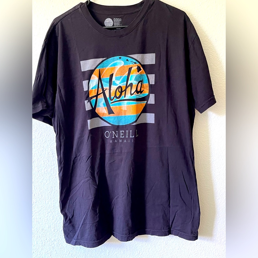 O’Neill Black with ‘Aloha’ O’Neill Hawaii shirt